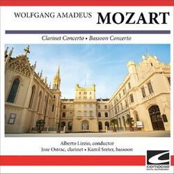 Cover of Wolfgang Amadeus Mozart - Clarinet Concerto - Bassoon Concerto