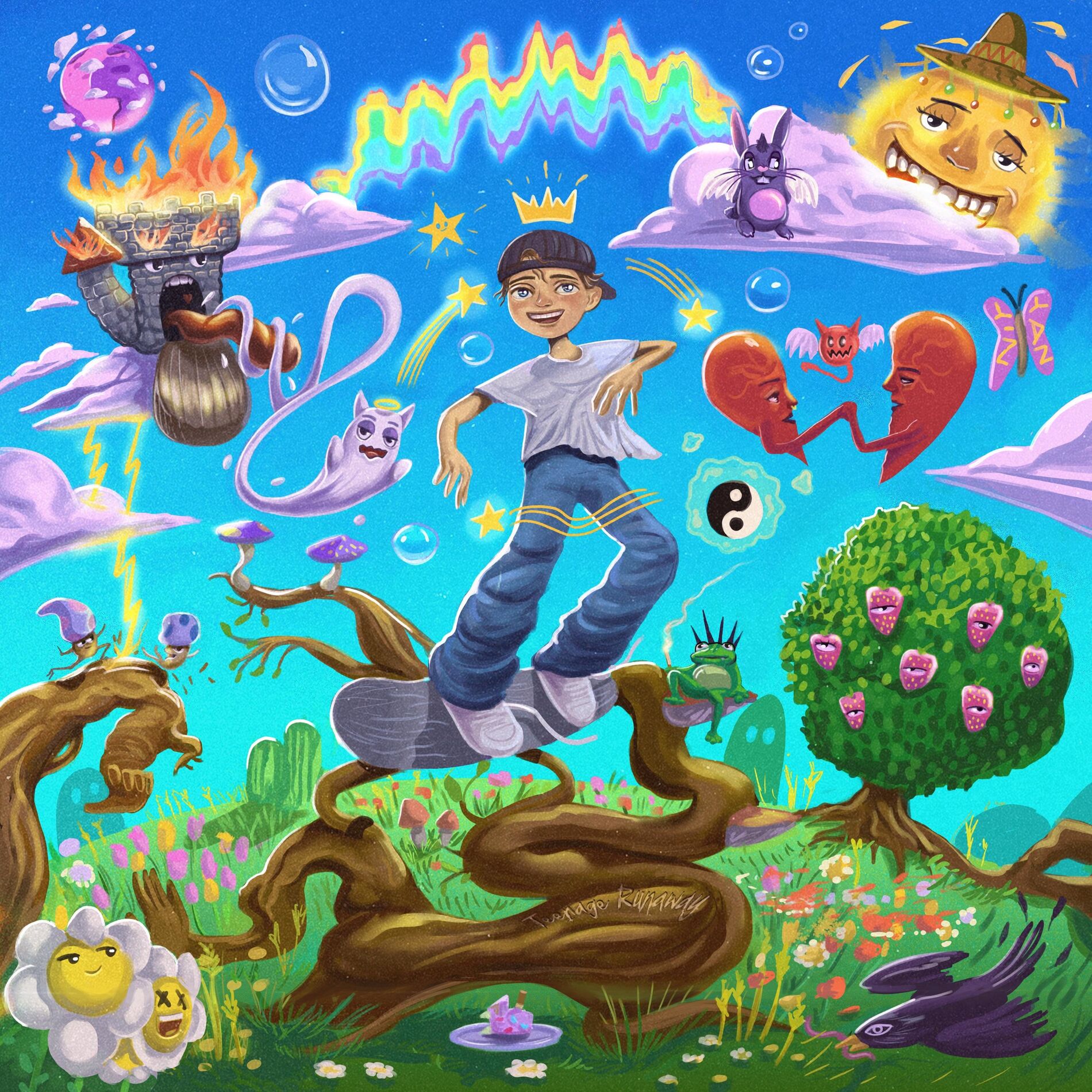Album cover of Teenage Runaway