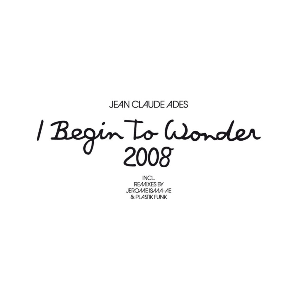 Picture of I Begin To Wonder 2008