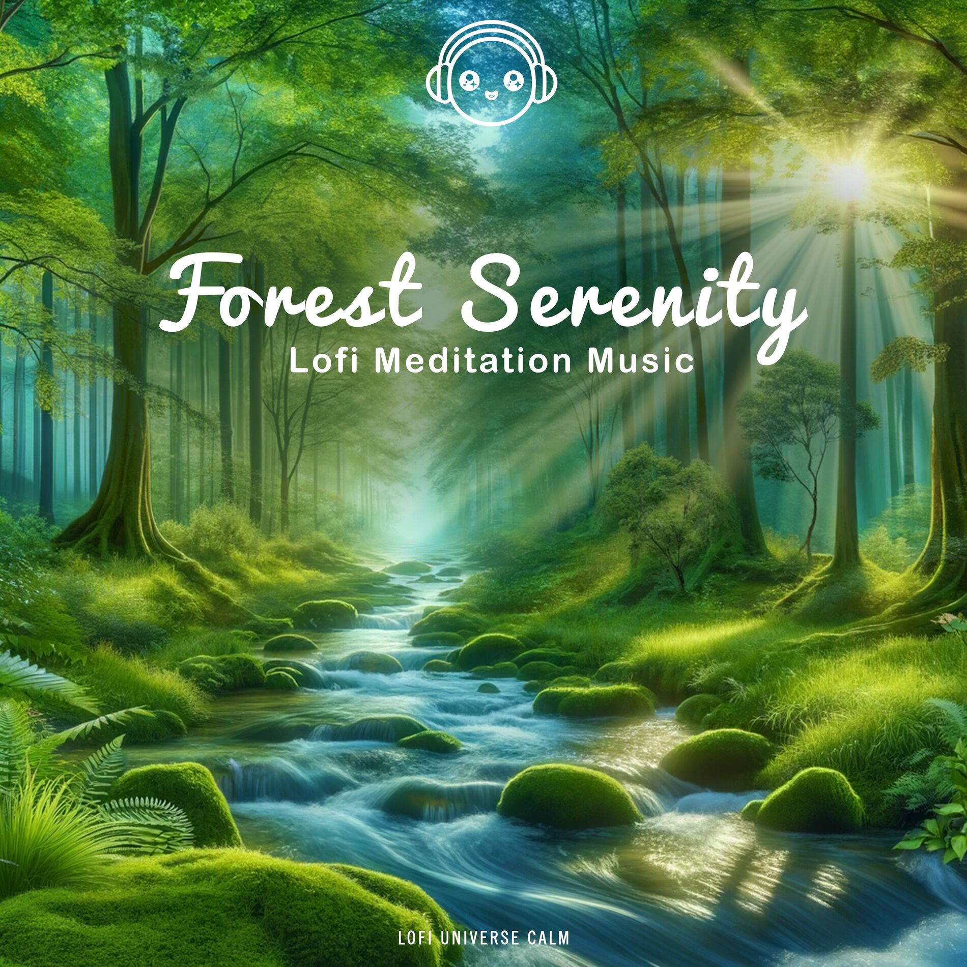 Album cover of Forest Serenity: Lofi Meditation Music