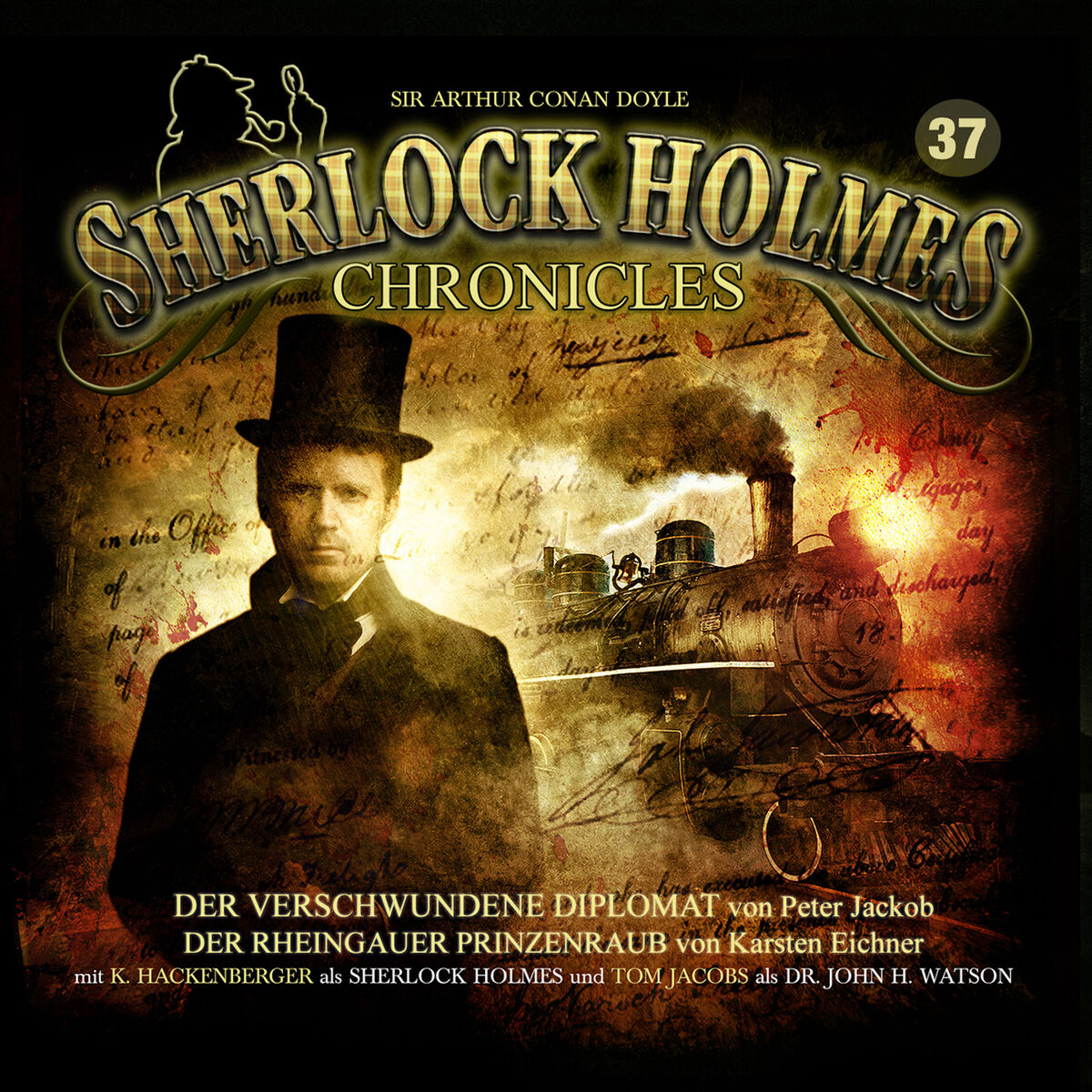 Album cover of Folge 37: Der verschwundene Diplomat / Der Rheingauer Prinzenraub