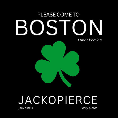 Please Come to Boston (Lunar Version) sleeve