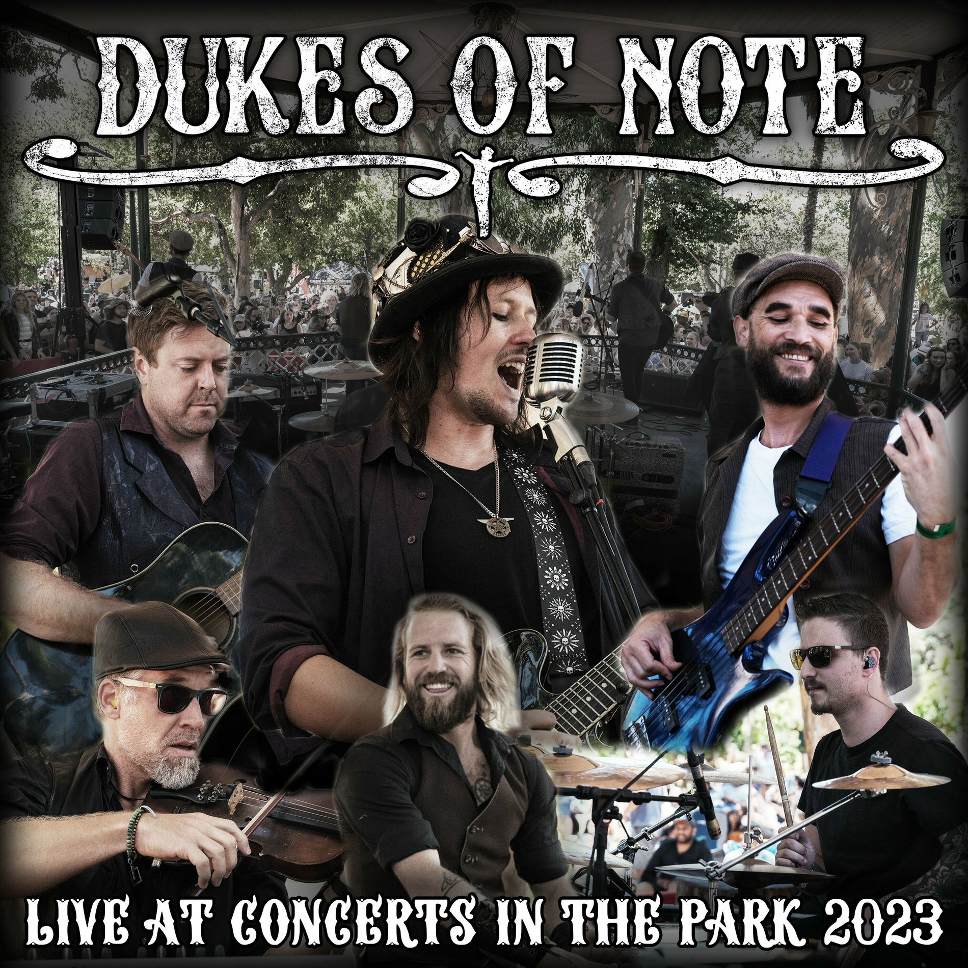 Album cover of Live at Concerts in the Park 2023