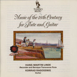 Cover of Music of the 18th Century for Flute and Guitar