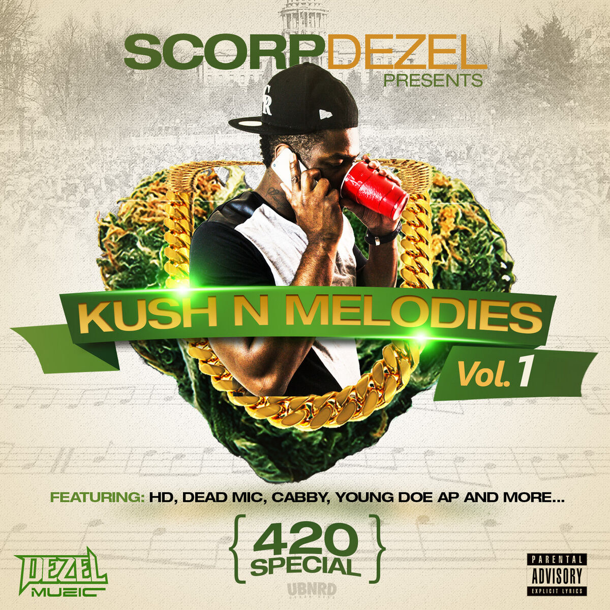 Album cover of Kush n Melodies