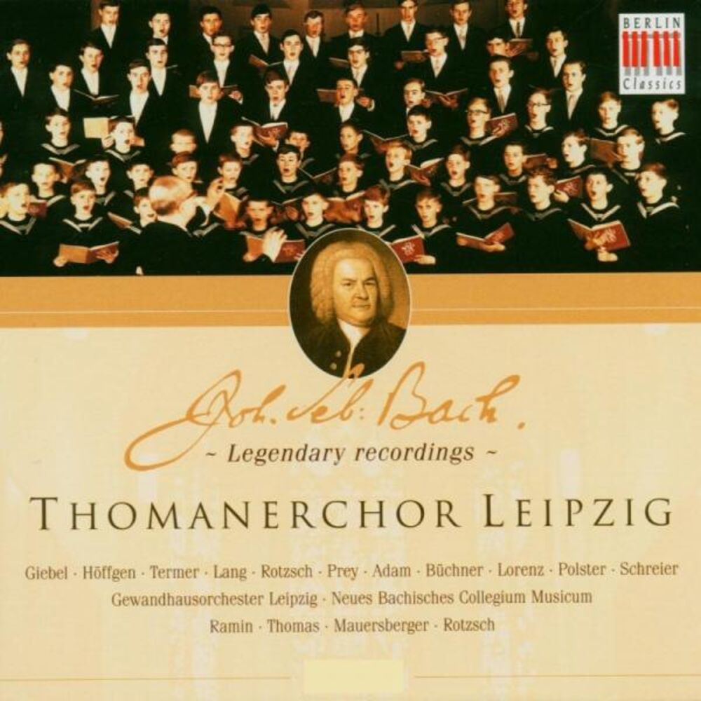 Picture of Bach: Thomanerchor Leipzig (Legendary recordings)