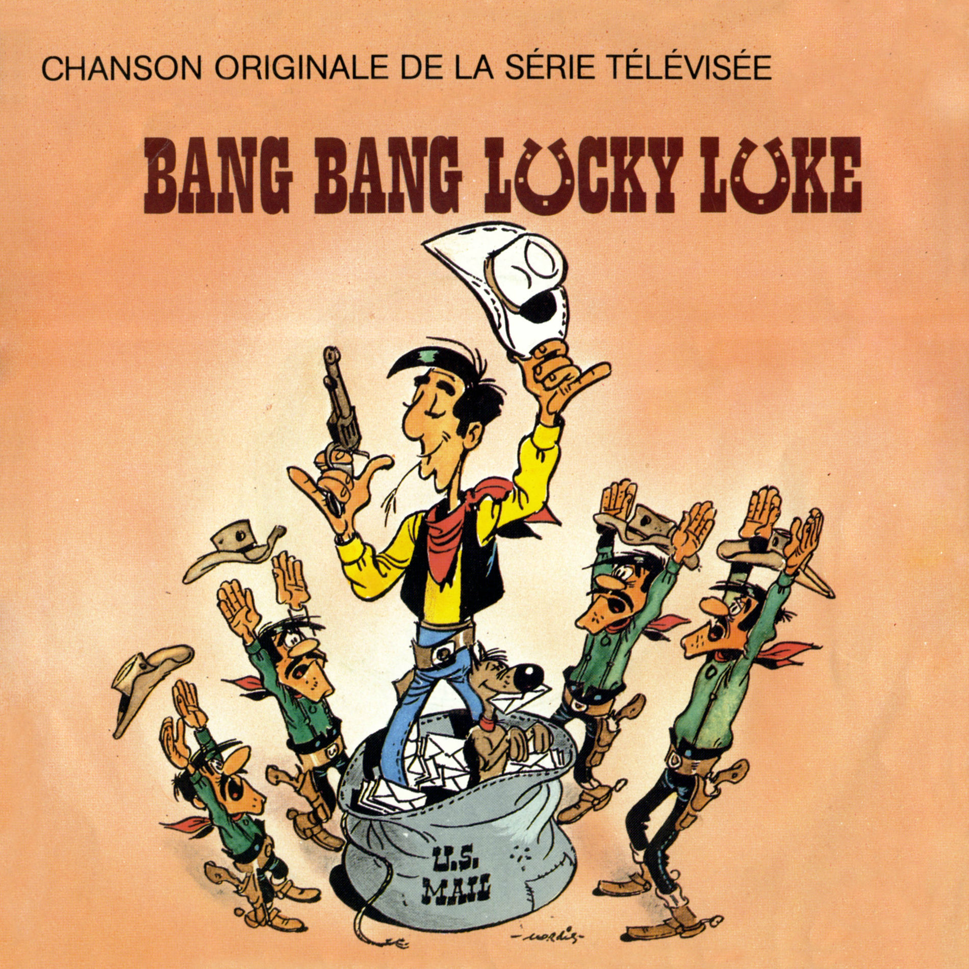 Album cover of Bang Bang Lucky Luke (Instrumental)