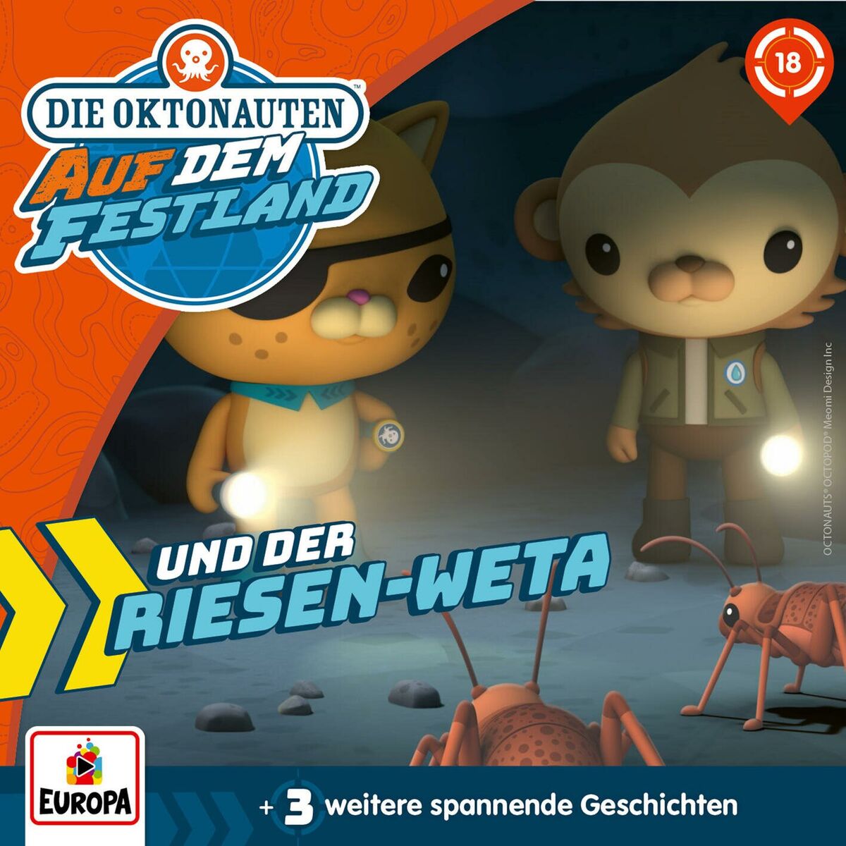 Album cover of Folge 18: Die Oktonauten und der Riesen-Weta