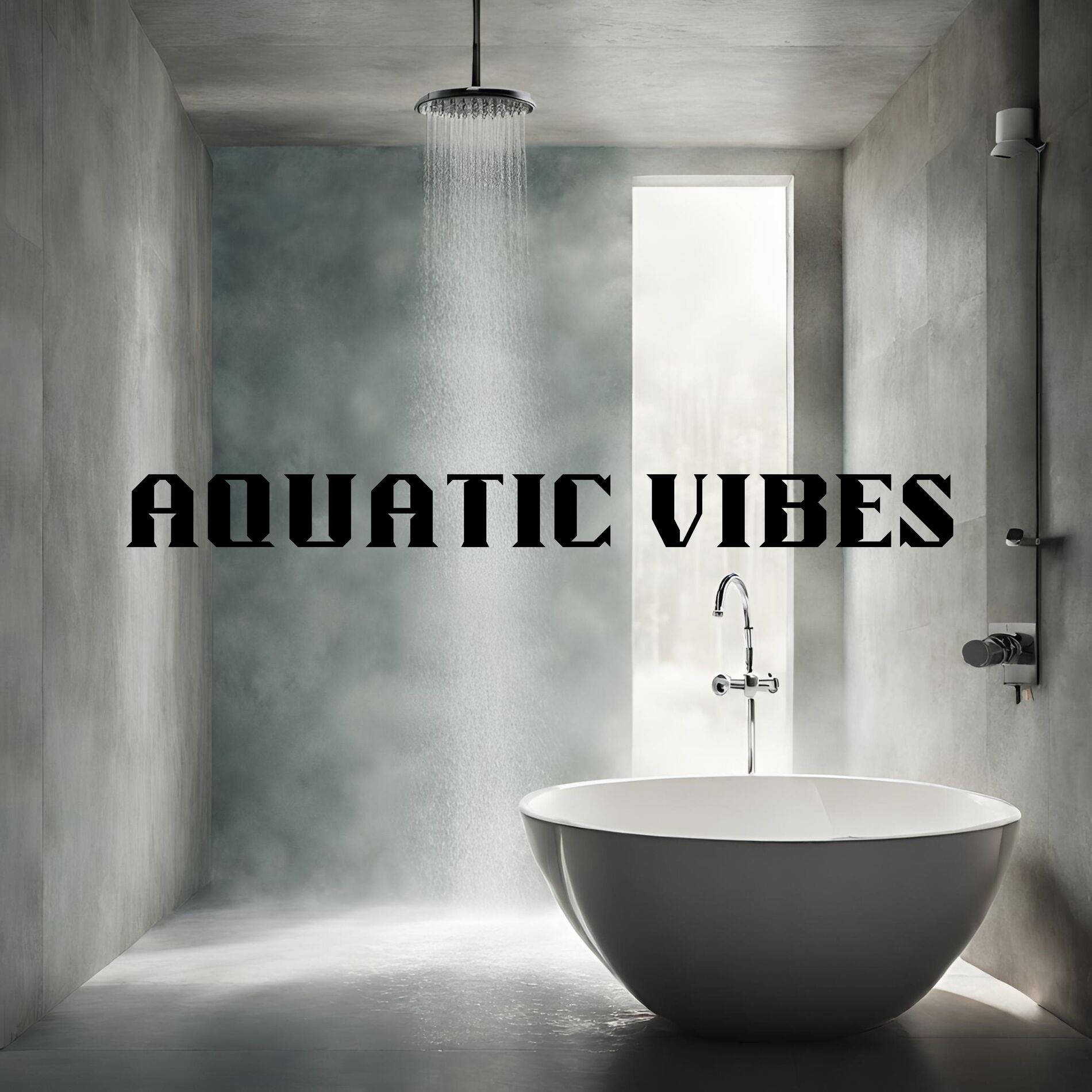 Album cover of Aquatic Vibes: Electronic Shower Waves