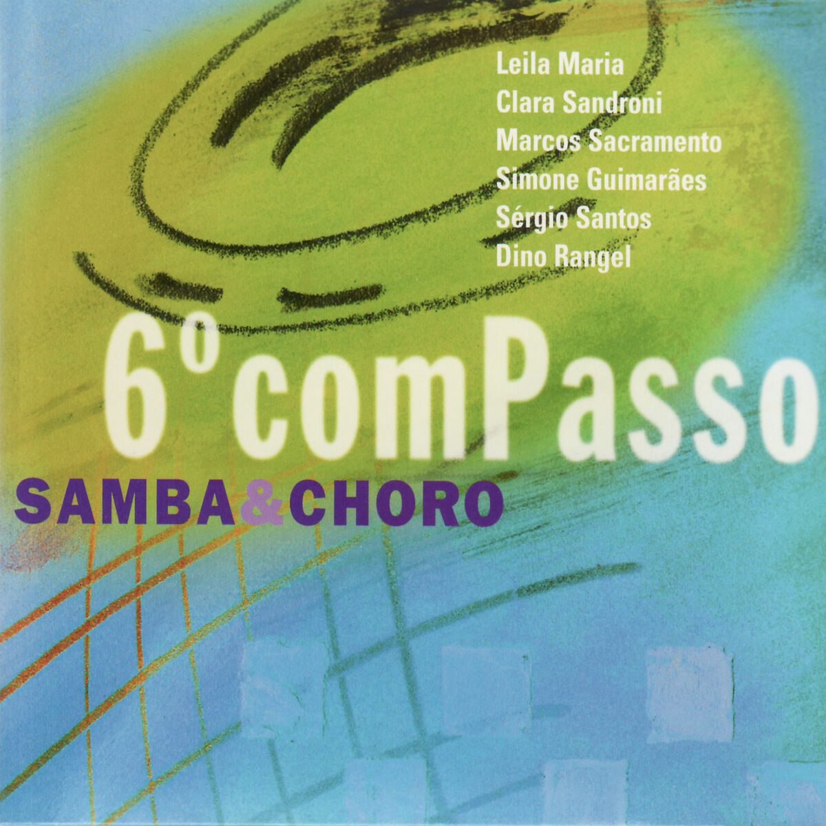 Album cover of 6° Compasso - Samba & Choro (Ao Vivo)