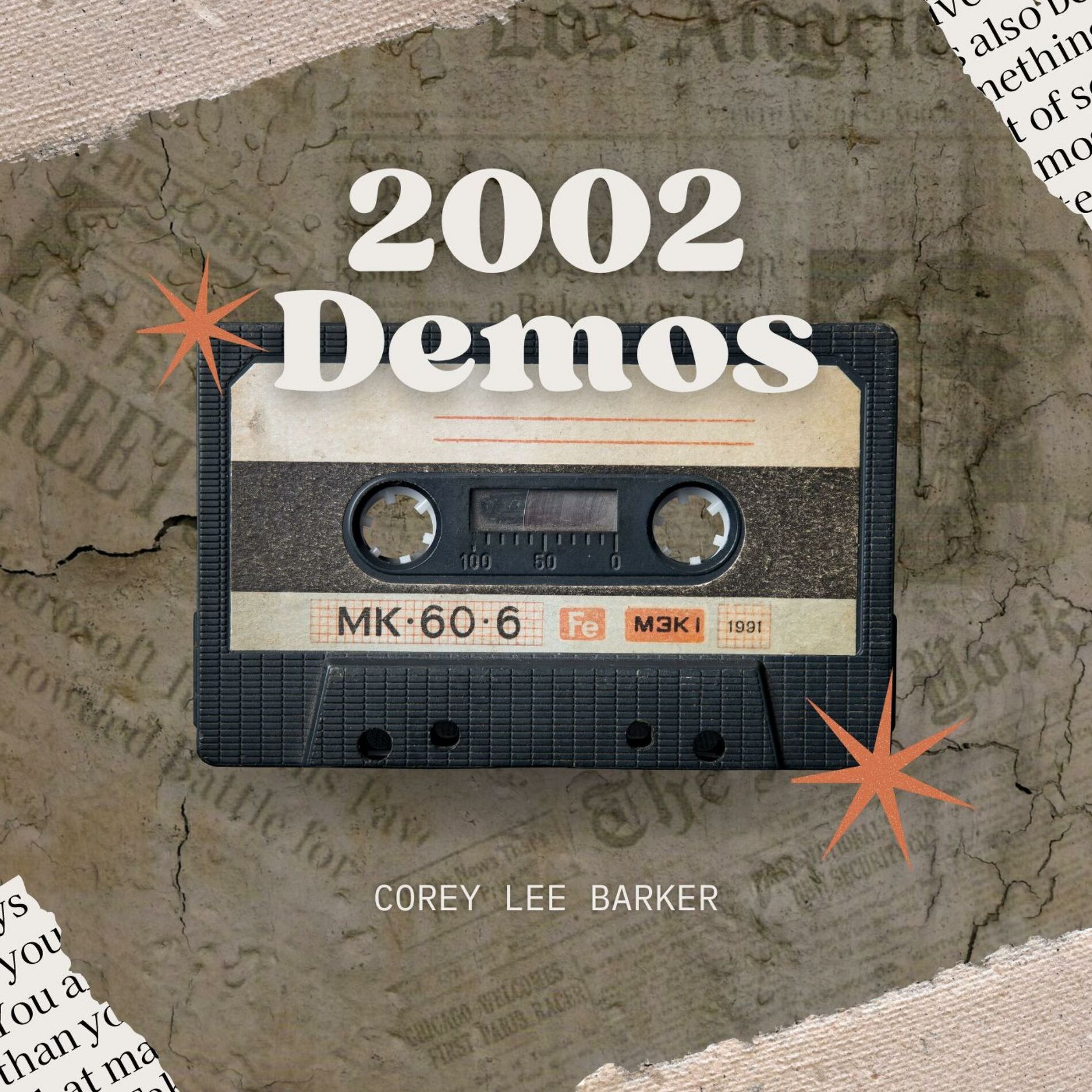 Album cover of Corey Lee Barker: 2002 Demos