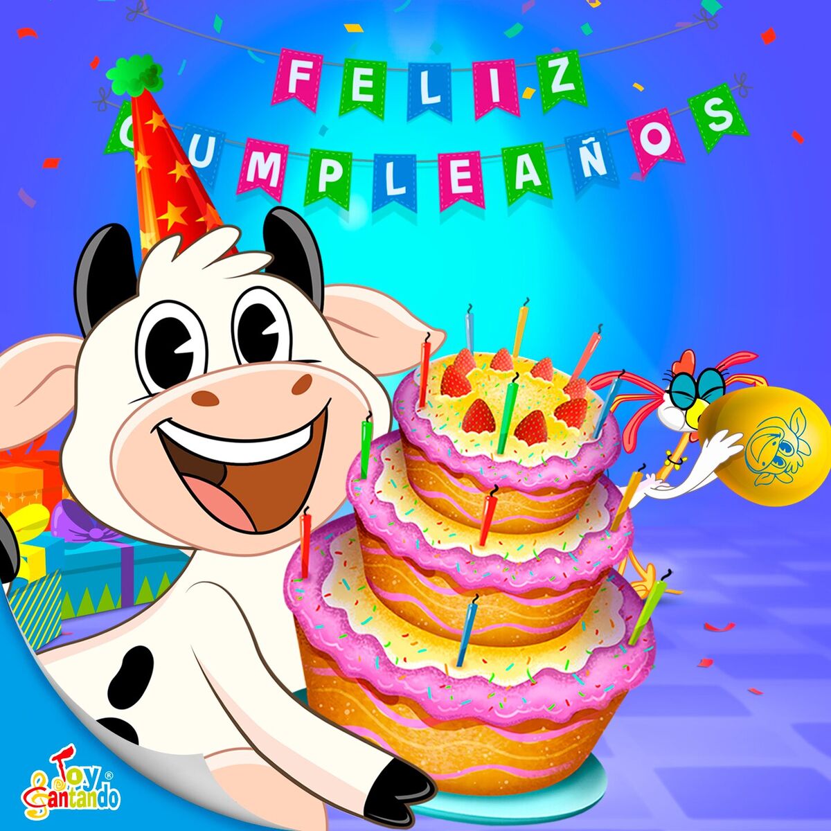 Album cover of Feliz Cumpleaños con La Vaca Lola
