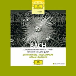 Cover of Bach: Complete Sonatas, Partitas & Suties for Violin, Cello & Guitar