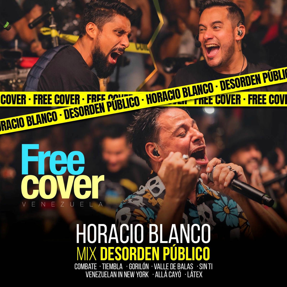 Album cover of Desorden Público: Horacio Blanco (Mix En Vivo)