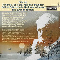 Cover of Sibelius: Finlandia, En Saga, Pohjola's Daughter, Pelleas and Melisande, Nightride and Sunrise, the Swan of Tounela