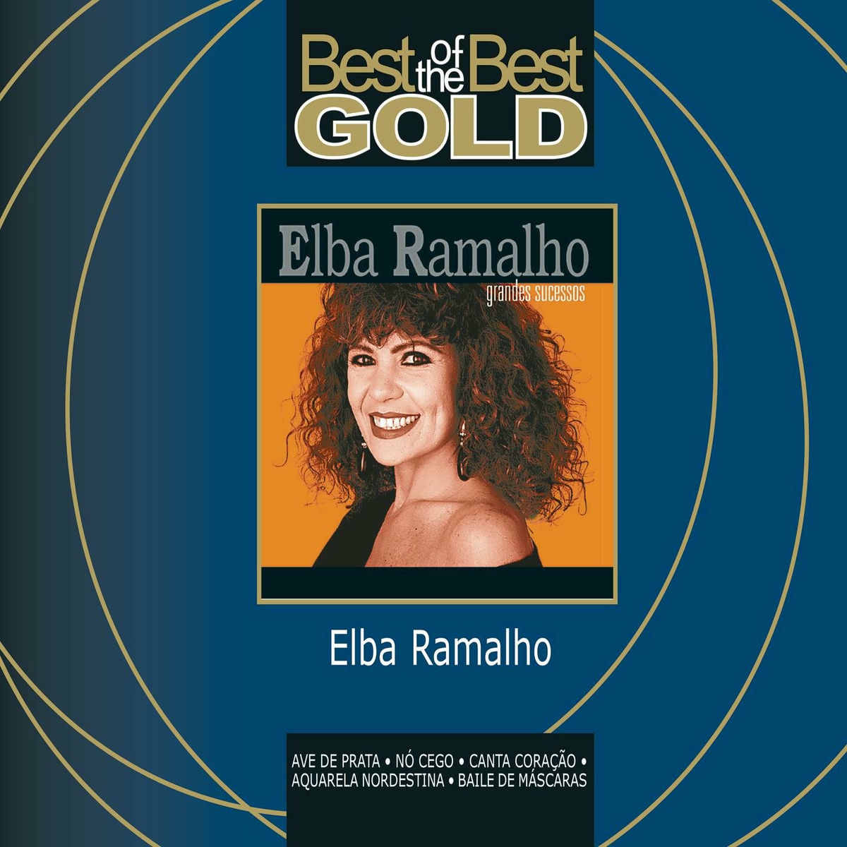 Album cover of Série Best of The Best - Gold - Elba Ramalho