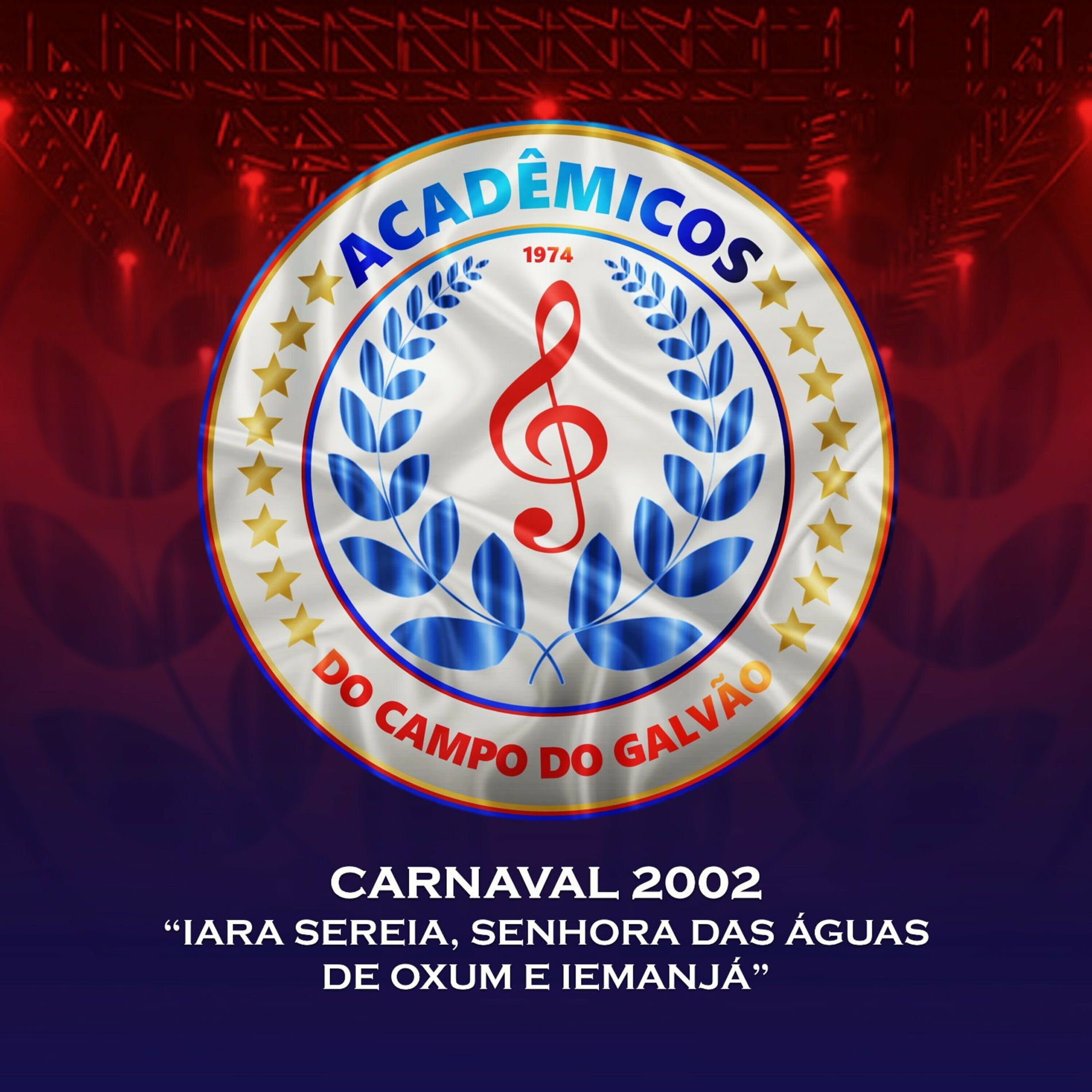 Album cover of Carnaval 2002: “Iara Sereia, Senhora das Águas de Oxum e Iemanjá”