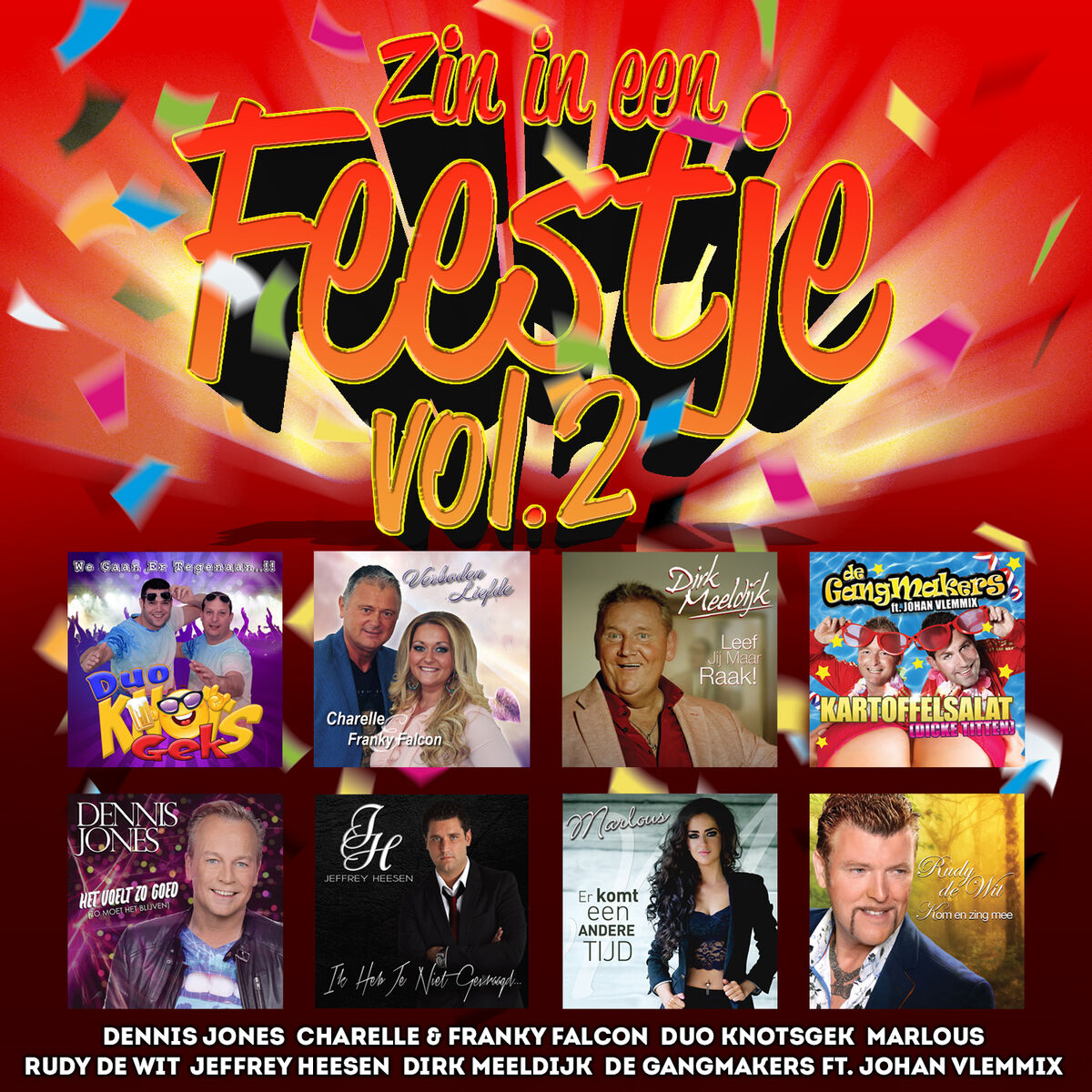 Album cover of Zin In Een Feestje vol. 2