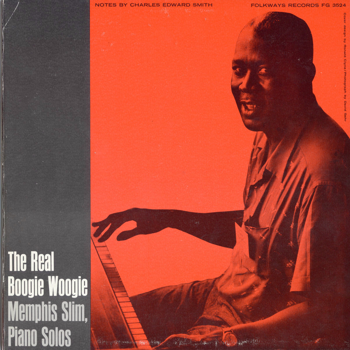 Album cover of The Real Boogie Woogie: Memphis Slim, Piano Solos