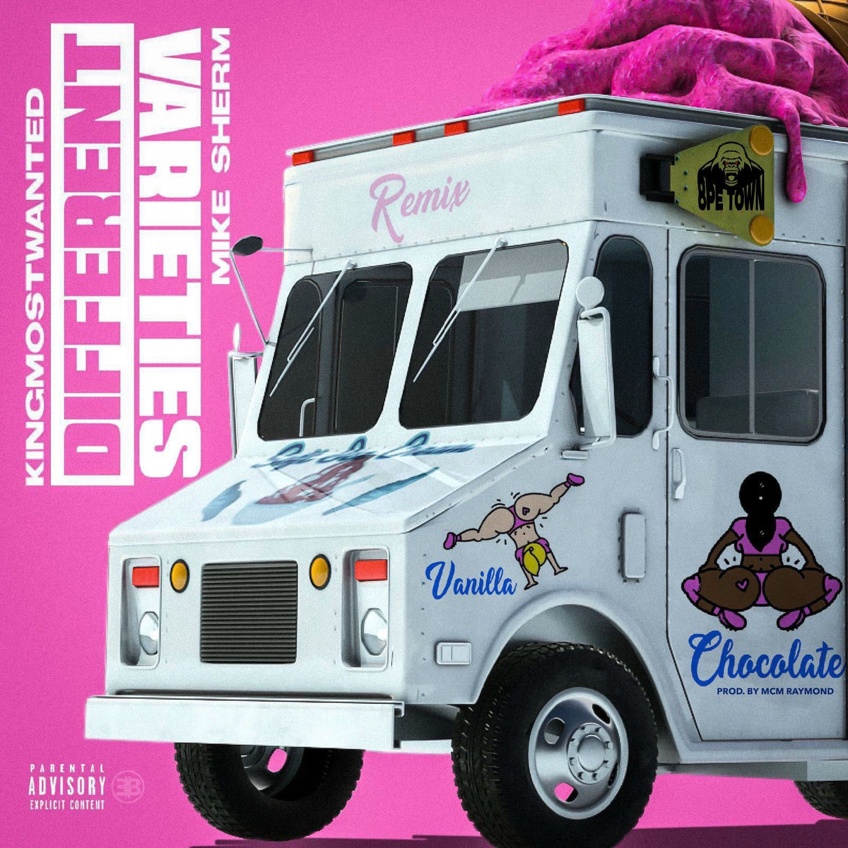 Album cover of Different Varieties (Remix)