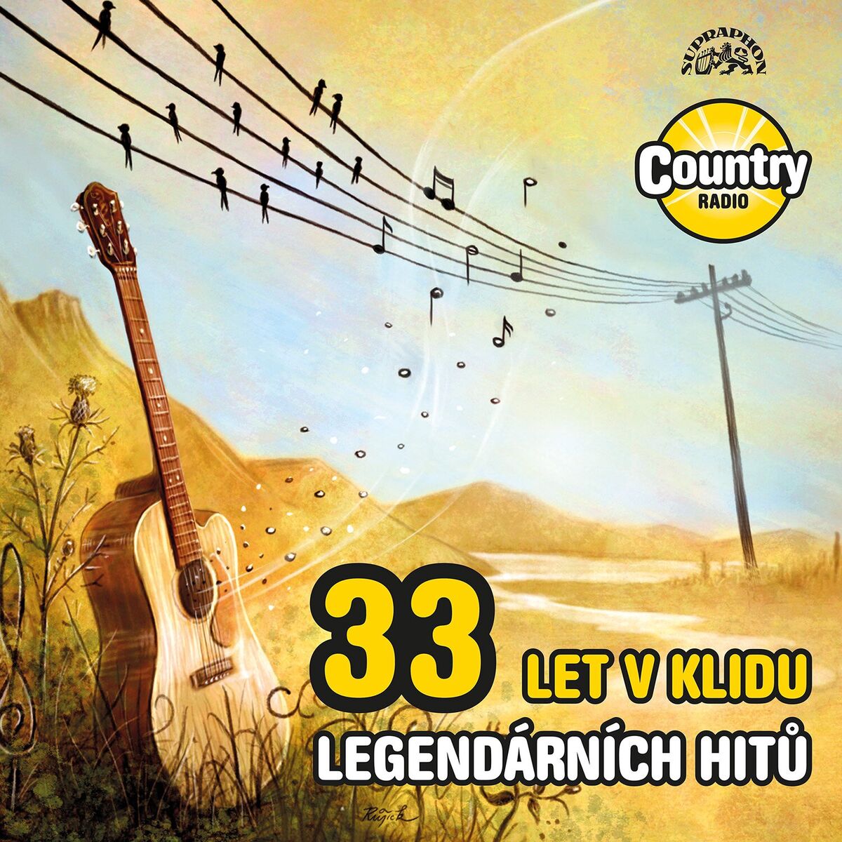Album cover of 33 let v klidu - 33 legendárních hitů Country Radia
