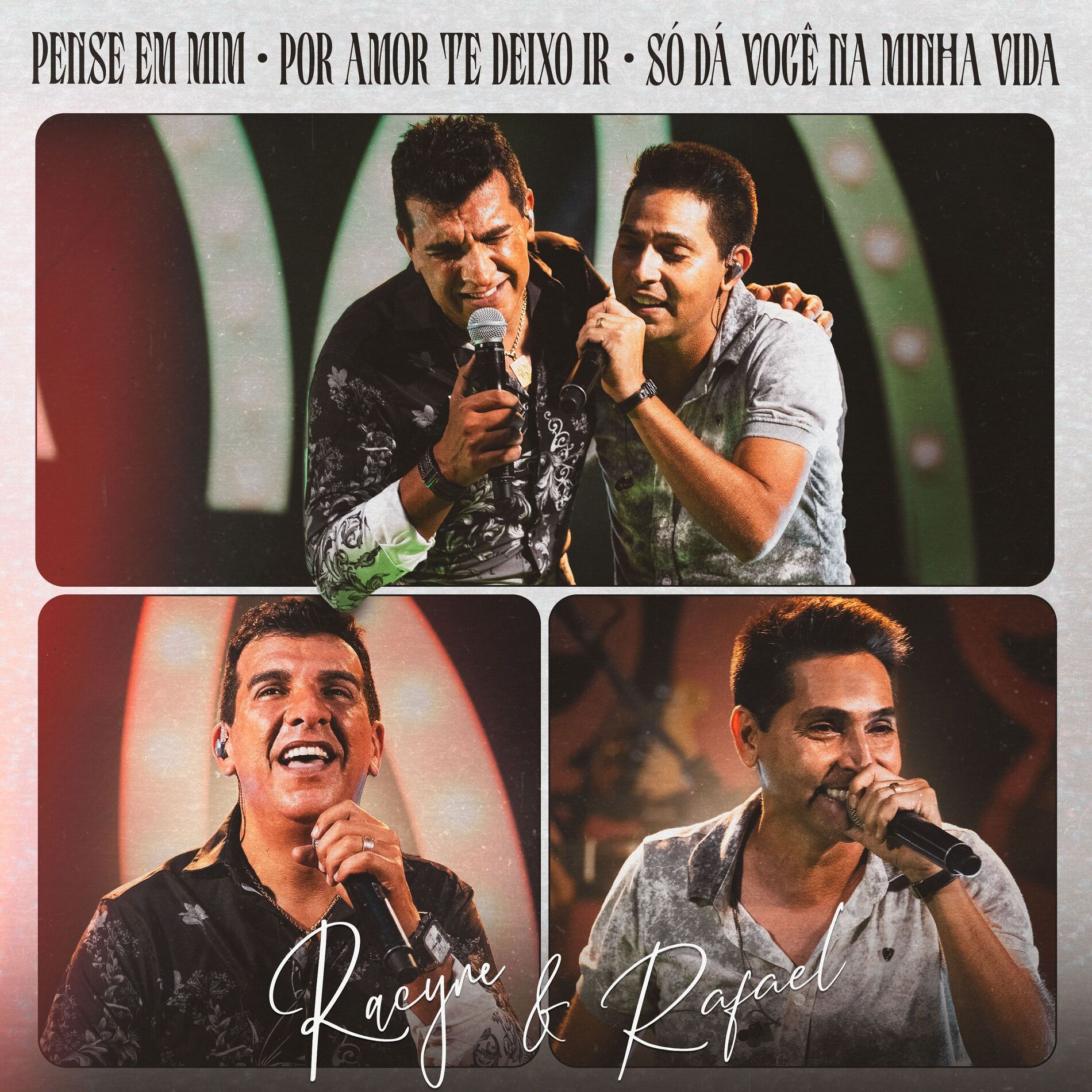 Album cover of Pense em Mim / Por Amor Te Deixo Ir / Só Dá Você na Minha Vida (Ao Vivo)