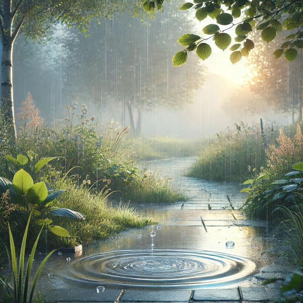Picture of Morning Rain Zen