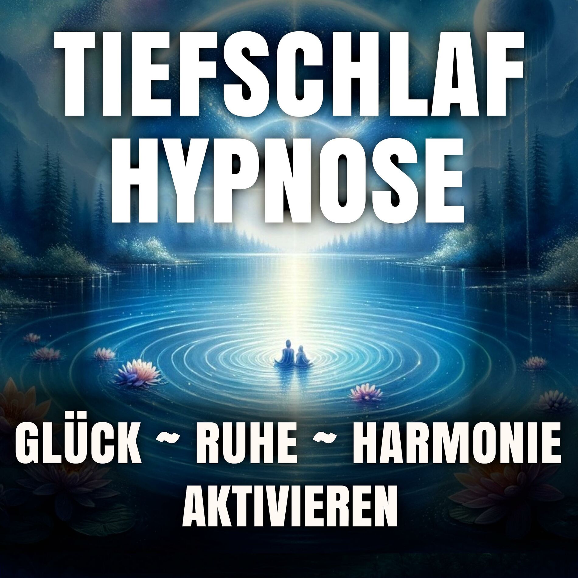 Album cover of Tiefschlaf Hypnose ~ Glücklicher & Ruhiger werden - STARK - TiefenTrance & Innerer Reinigung