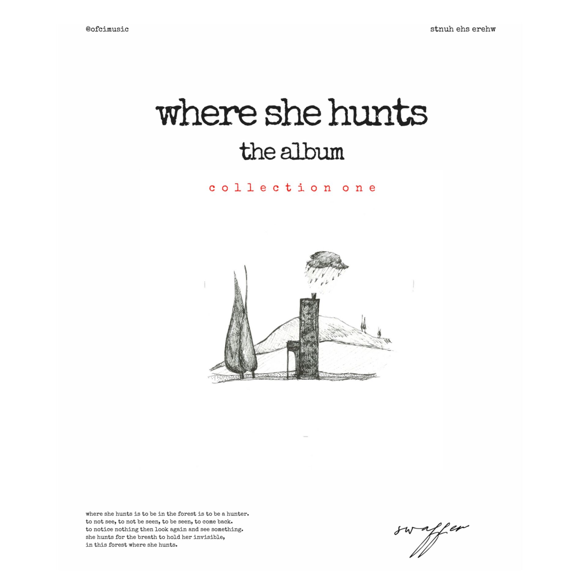 Album cover of where she hunts