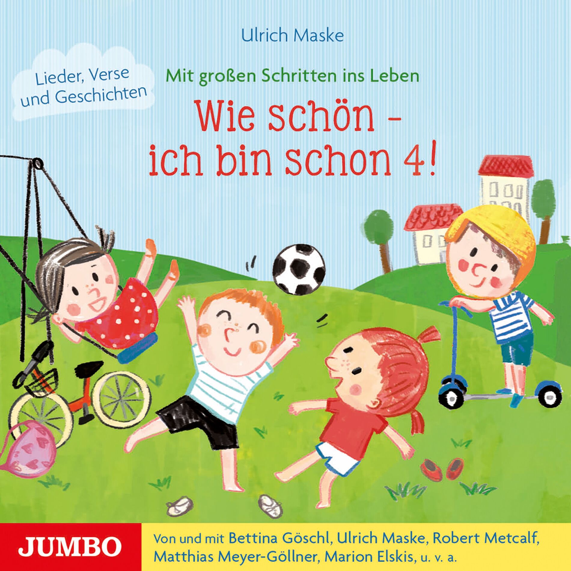 Album cover of Wie schön - ich bin schon 4! (Lieder, Verse und Geschichten)