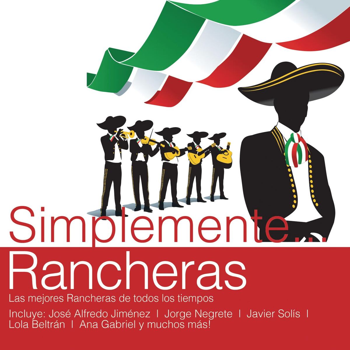 Album cover of Simplemente Rancheras