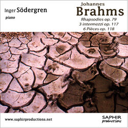 Cover of Rhapsodies op.79 / Intermezzi op.117 / Six Pièces op.118