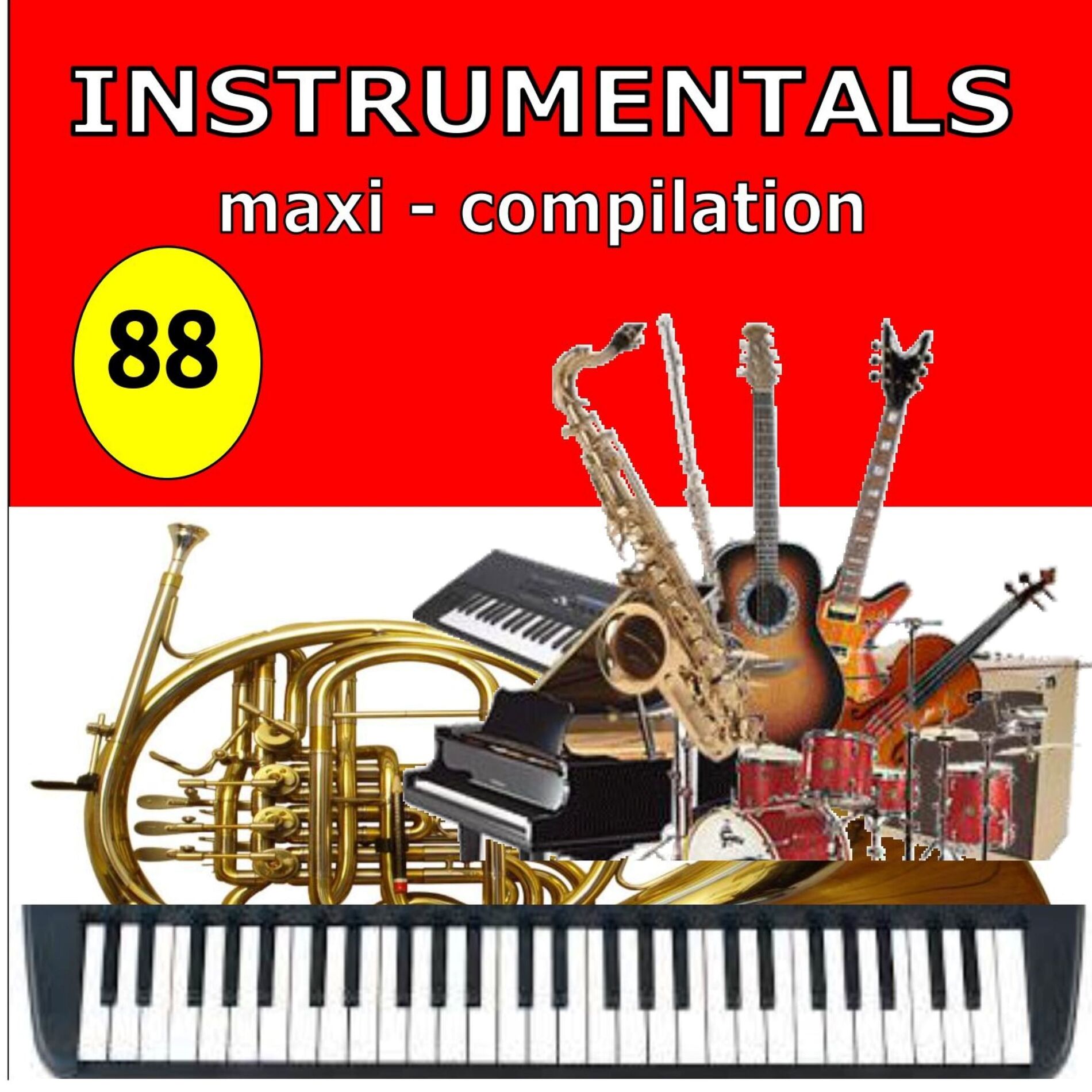 Album cover of Instrumentals Maxi-Compilation 88