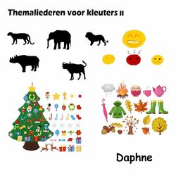 Cover of Themaliederen Voor Kleuters 2