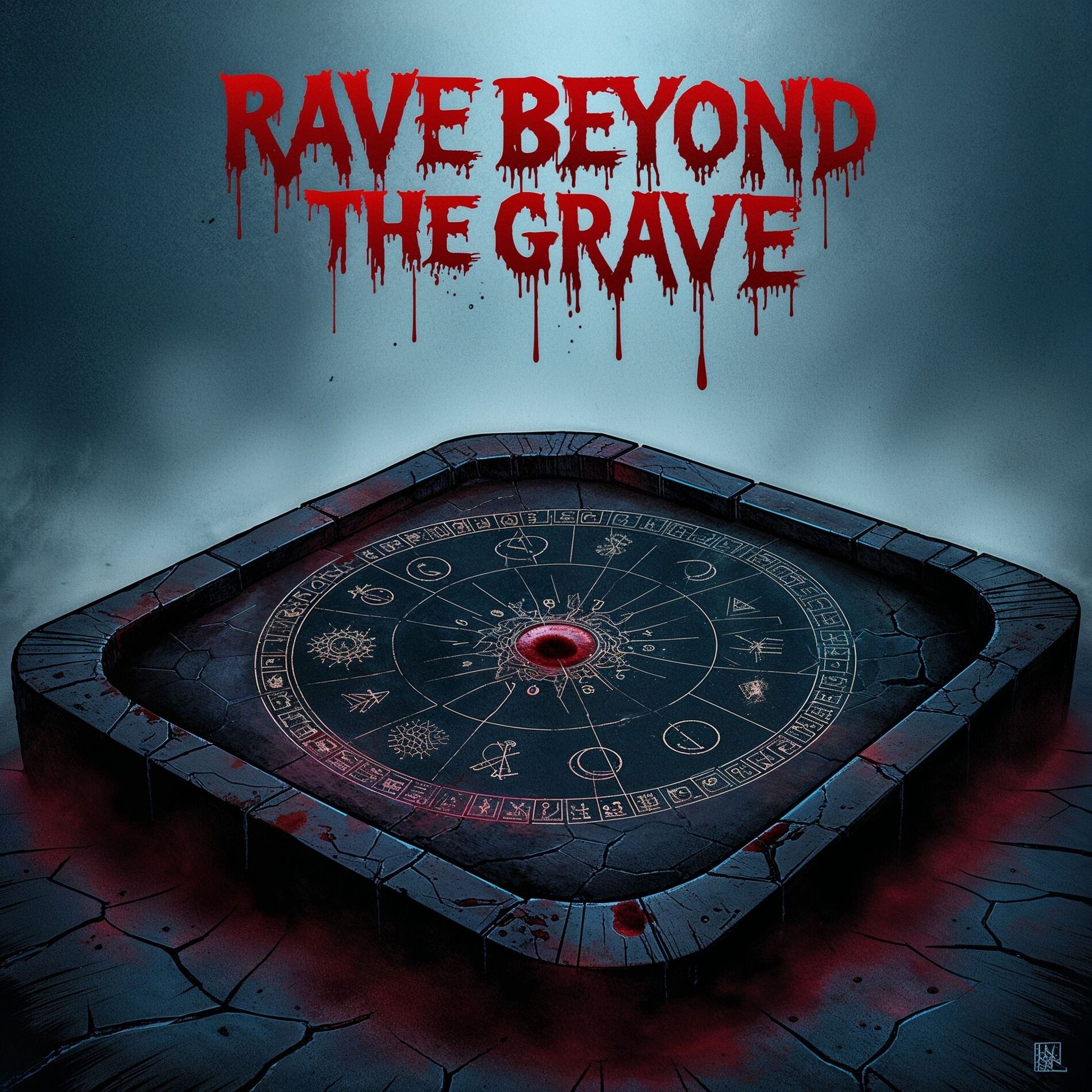 Album cover of RAVE BEYOND THE GRAVE