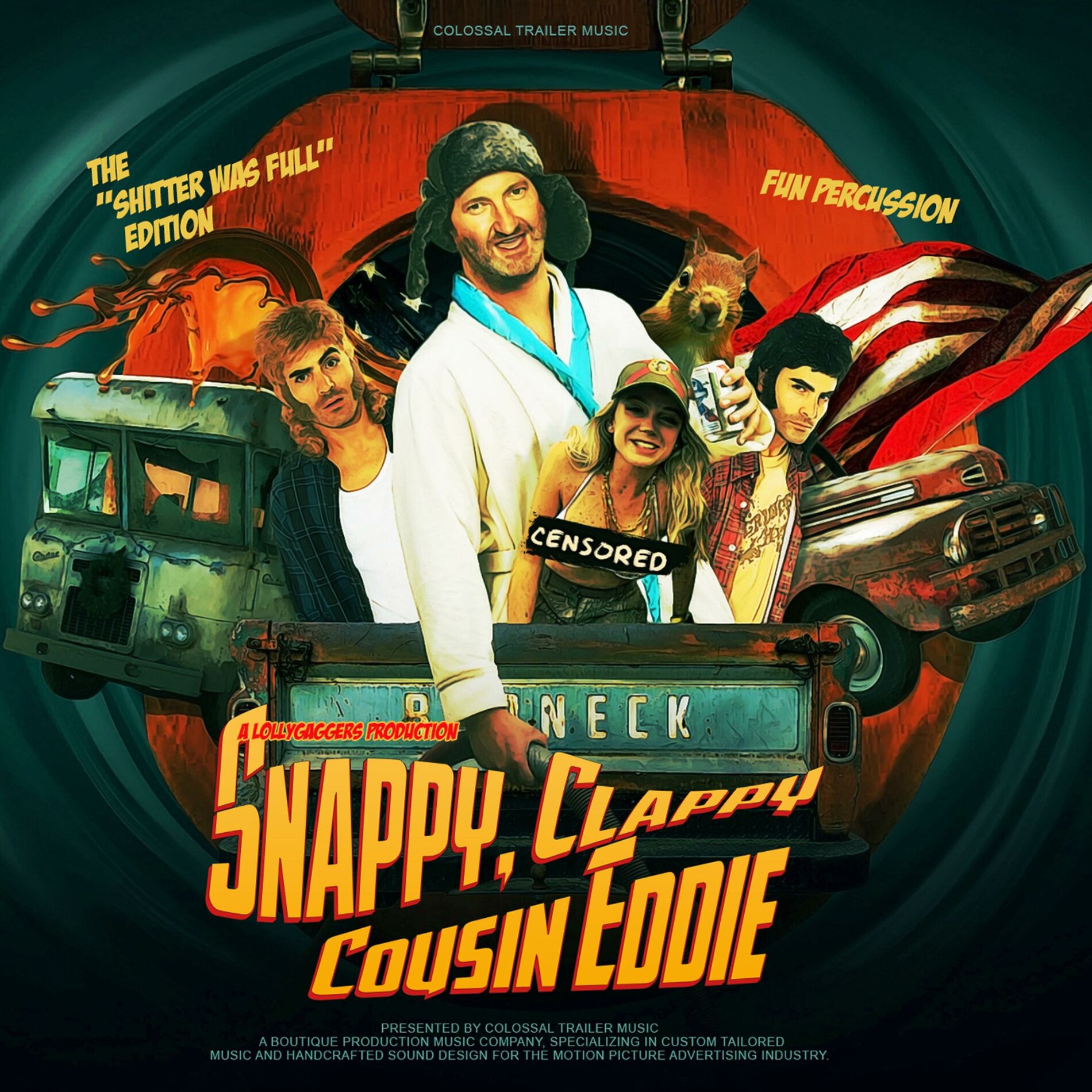 Album cover of Snappy, Clappy Cousin Eddie