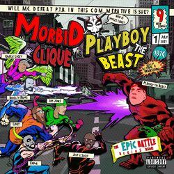 Cover of Morbid Clique vs. Playboy the Beast