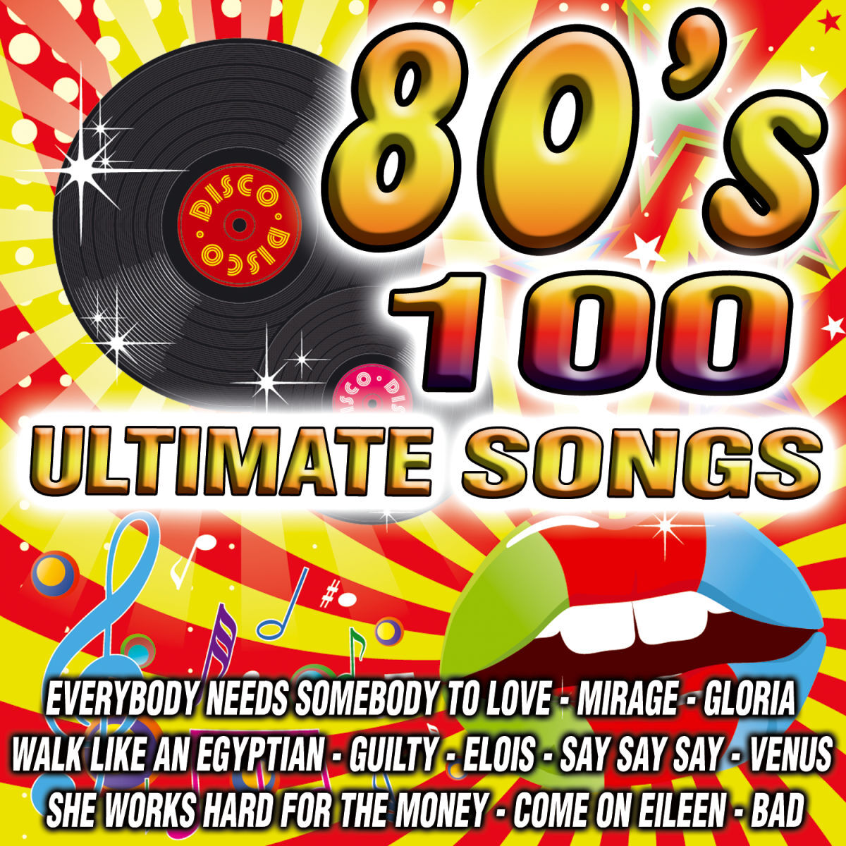Album cover of 100 Ultimate Songs of The 80's