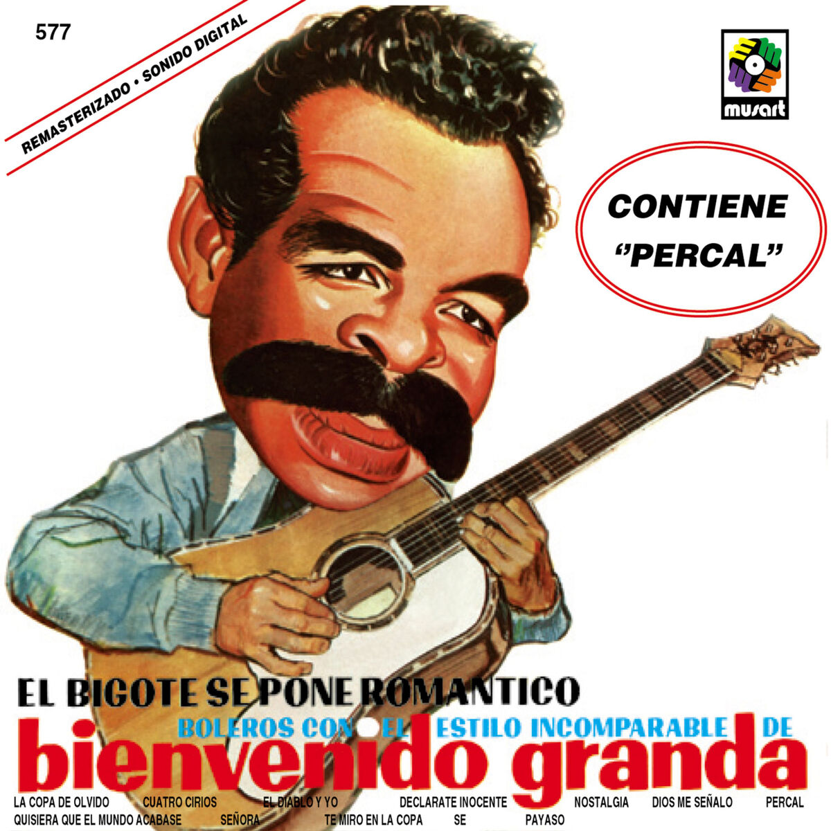 Album cover of Boleros con el Estilo Incomparable de Bienvenido Granda