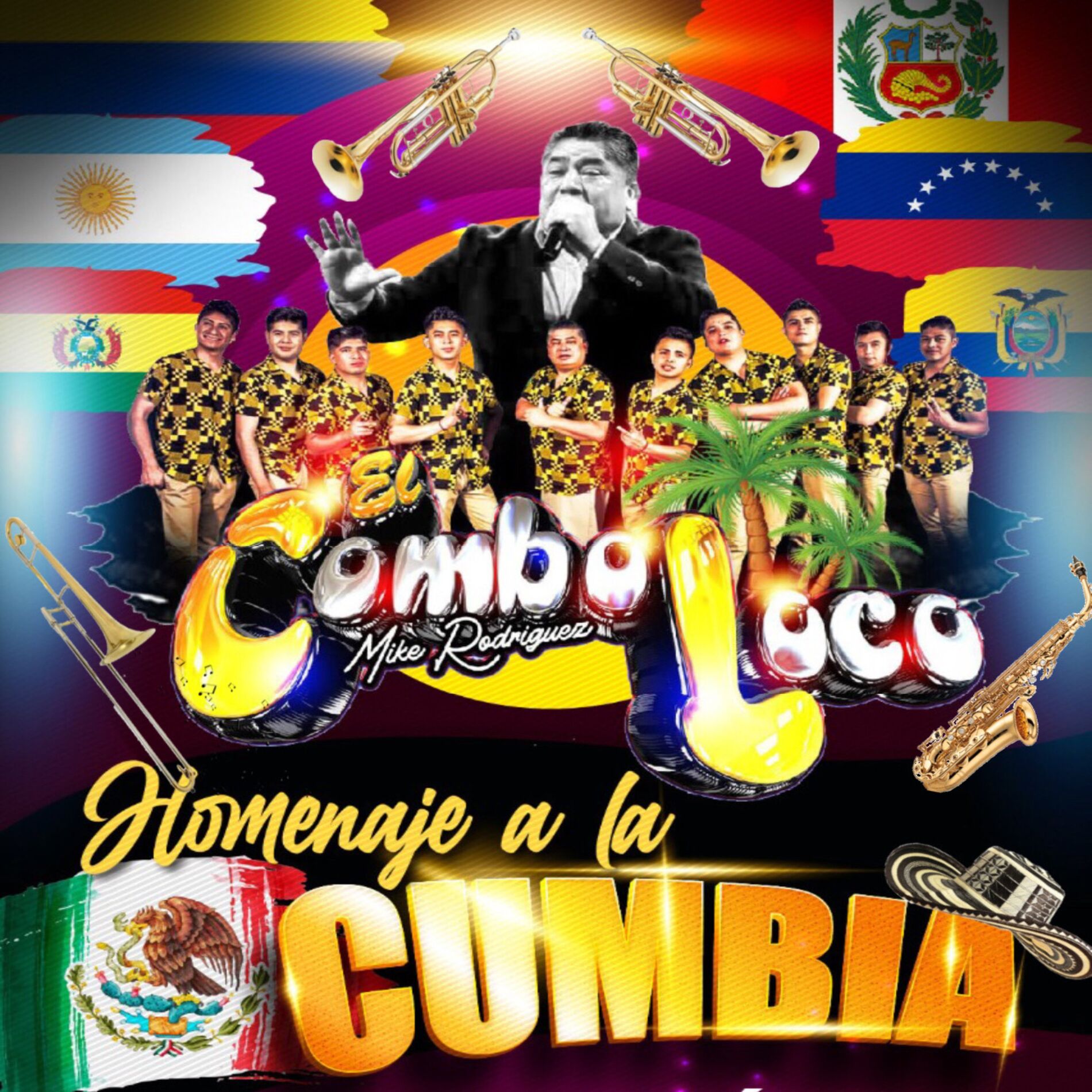 Album cover of Homenaje a las Cumbias del Mundo