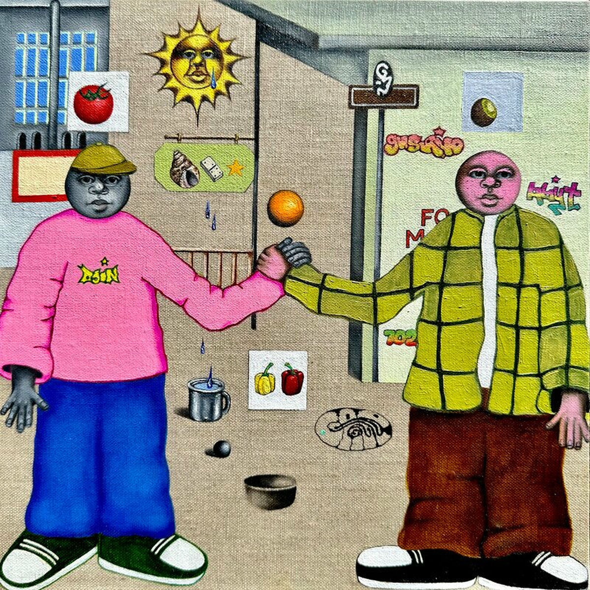 Album cover of the First Fist to Make Contact When We Dap
