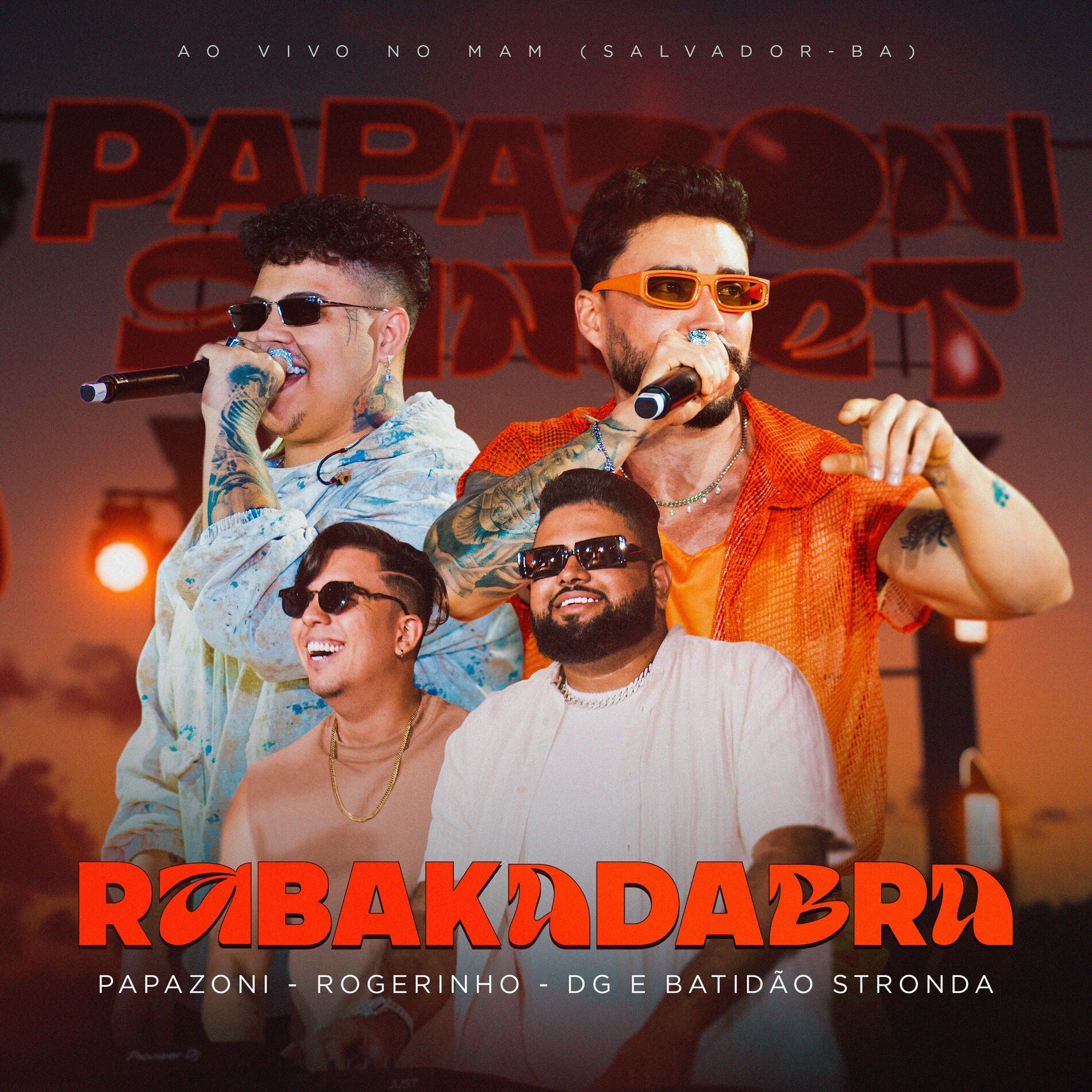 Album cover of Rabakadabra (Papazoni Sunset) (Ao Vivo)