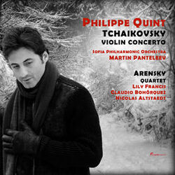 Cover of Philippe Quint plays Tchaikovsky & Arensky