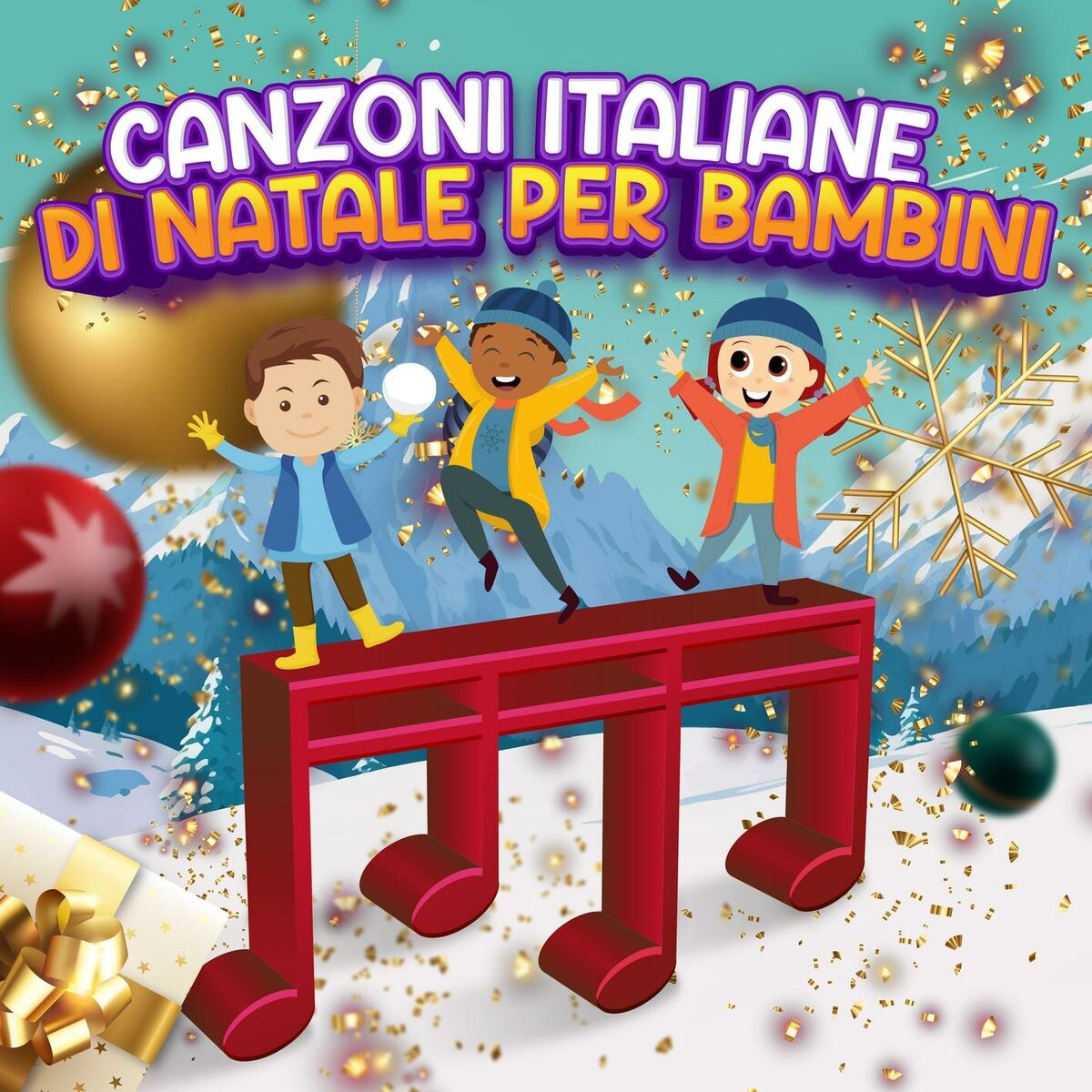 Album cover of Canzoni italiane di Natale per bambini