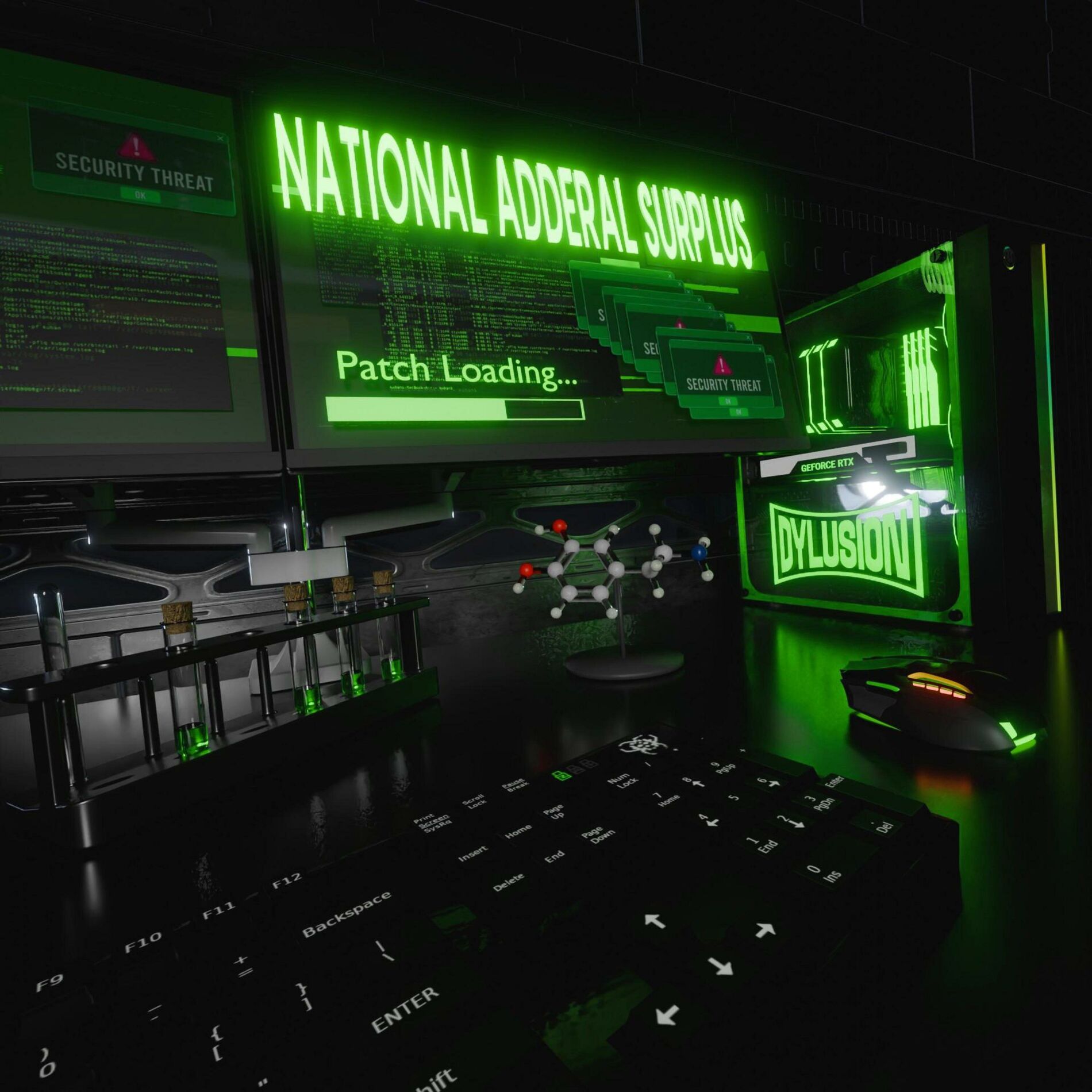 Album cover of NATIONAL ADDERALL SURPLUS