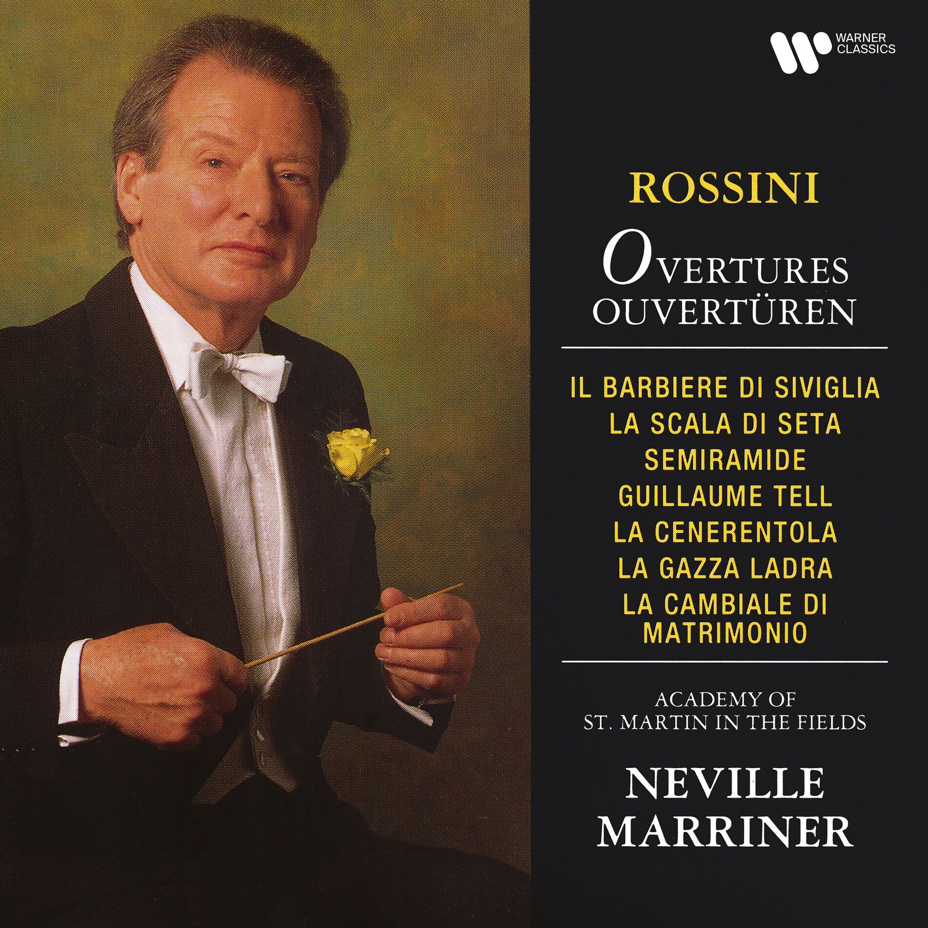 Album cover of Rossini: Overtures. Il barbiere di Siviglia, Guillaume Tell, La gazza ladra...
