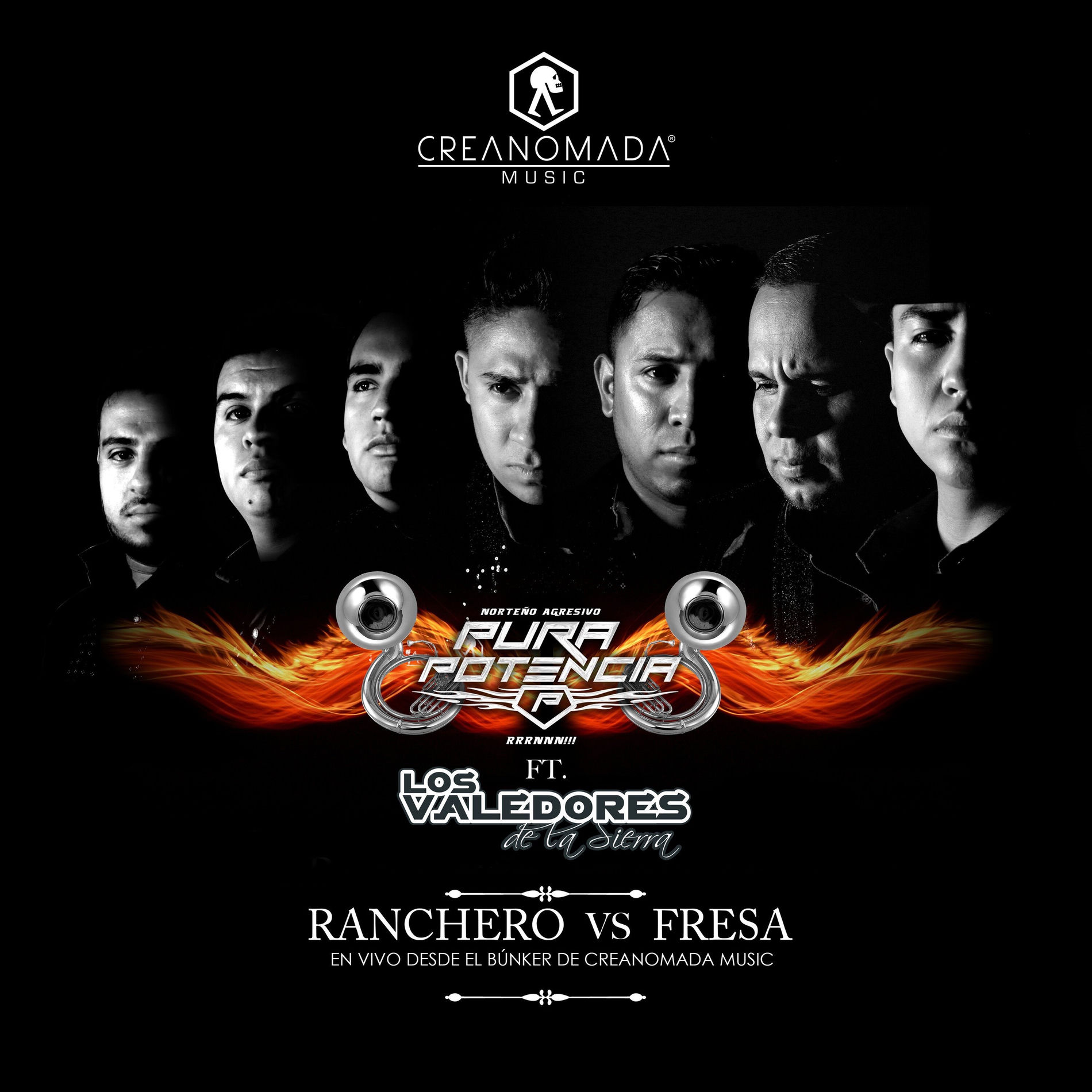 Album cover of Ranchero Vs. Fresa (En Vivo desde el Bunker de Creanomada Music)