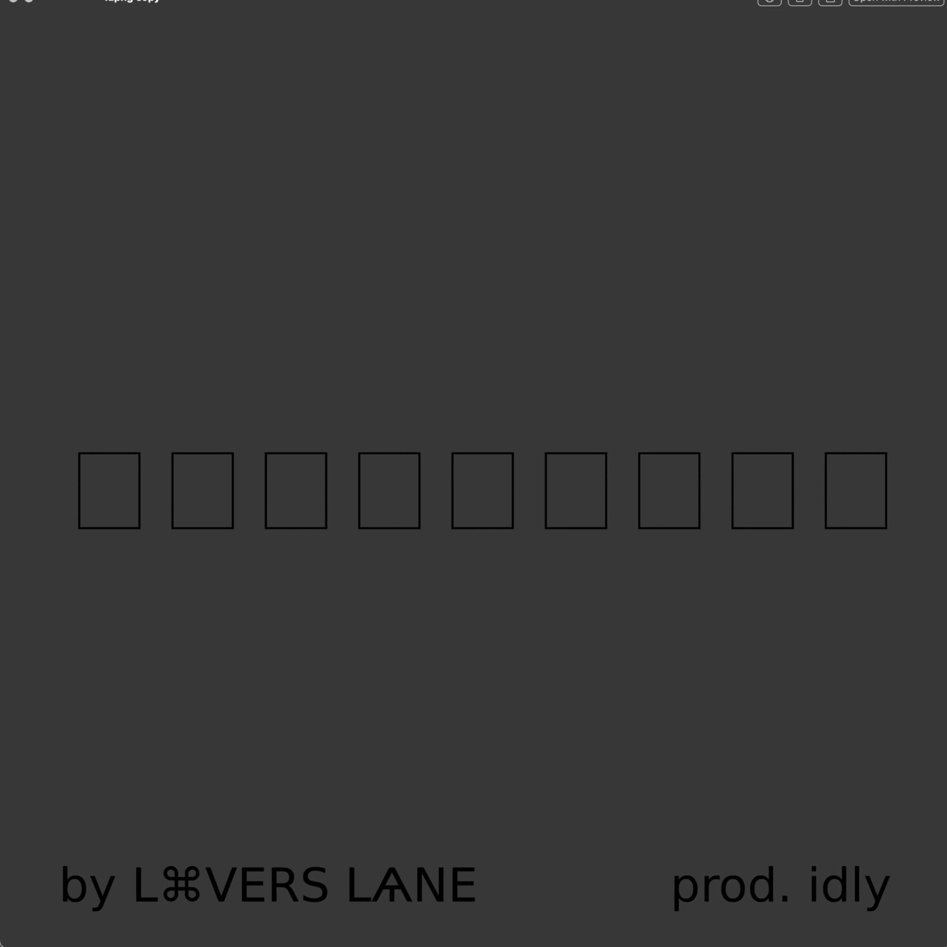 Album cover of invisible