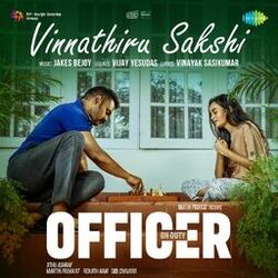 Cover of Vinnathiru Sakshi (From "Officer on Duty")