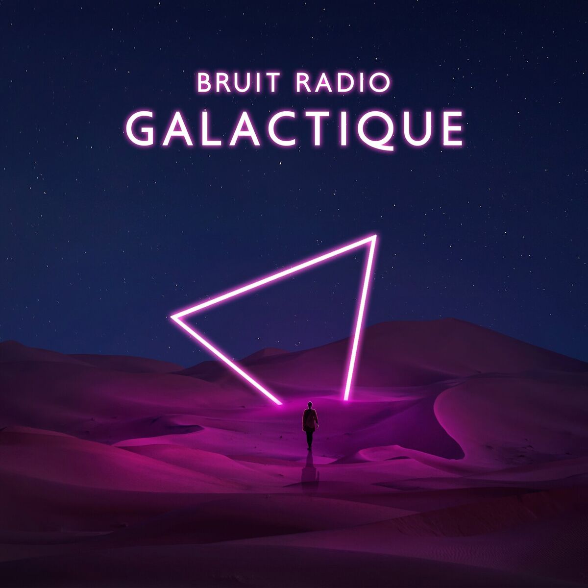 Album cover of Bruit radio Galactique: Sommeil relaxant voyage dans l'espace de la musique ambiante, L'Univers des sensations de bruit blanc ambi